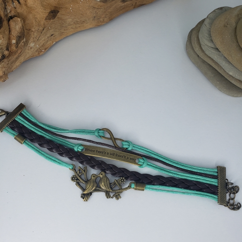 New Turquoise Layered Bracelet - Picture 4 of 4